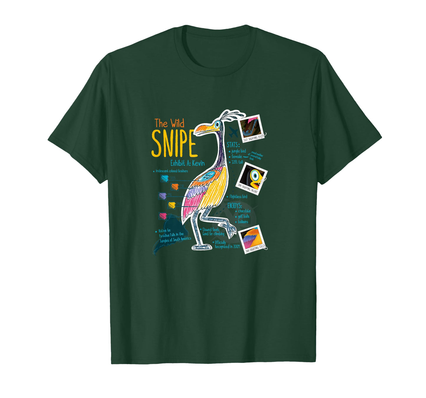 Disney and Pixar’s Up Kevin The Wild Snipe T-Shirt