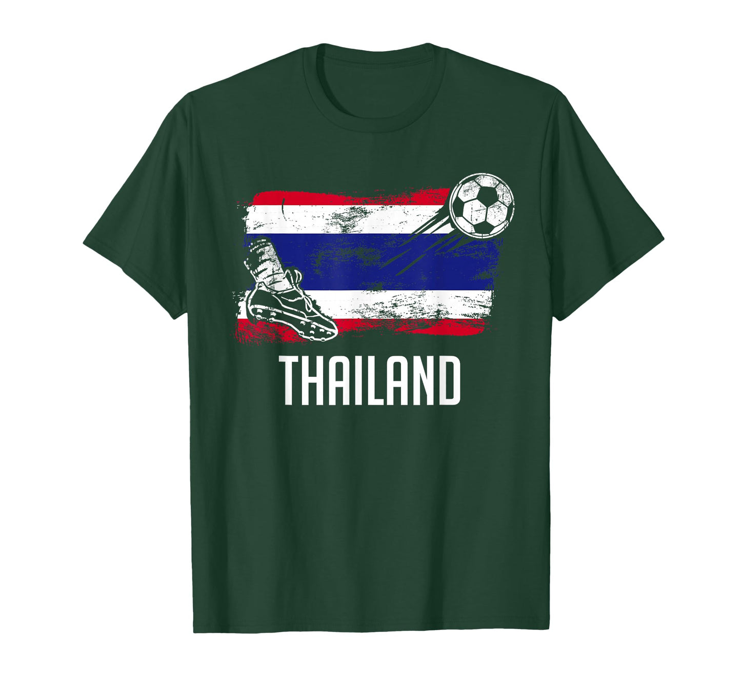 Thailand Flag Jersey Thai Soccer Team Thai T-Shirt