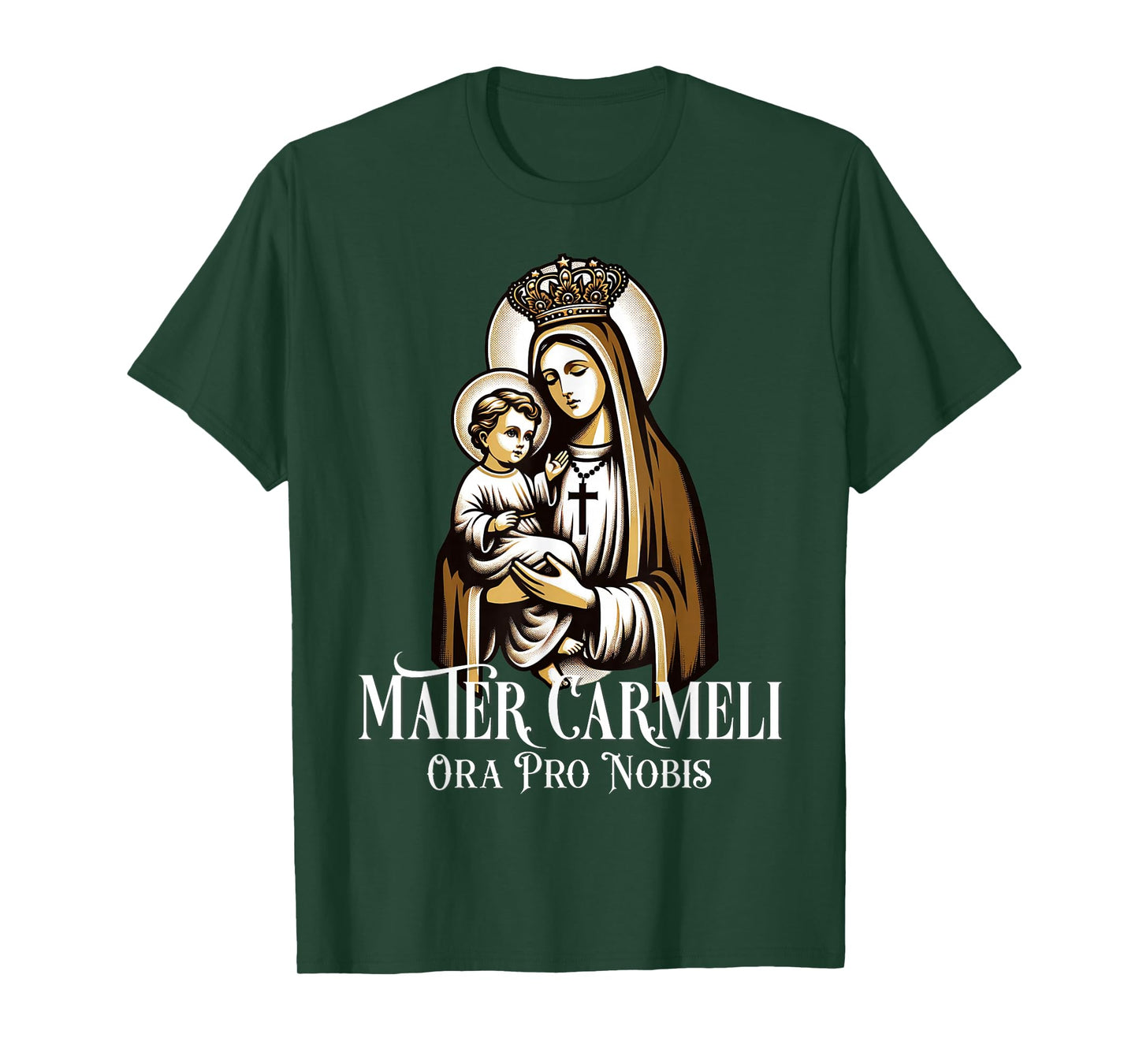 Our Lady of Mount Carmel Marian Catholic T-Shirt