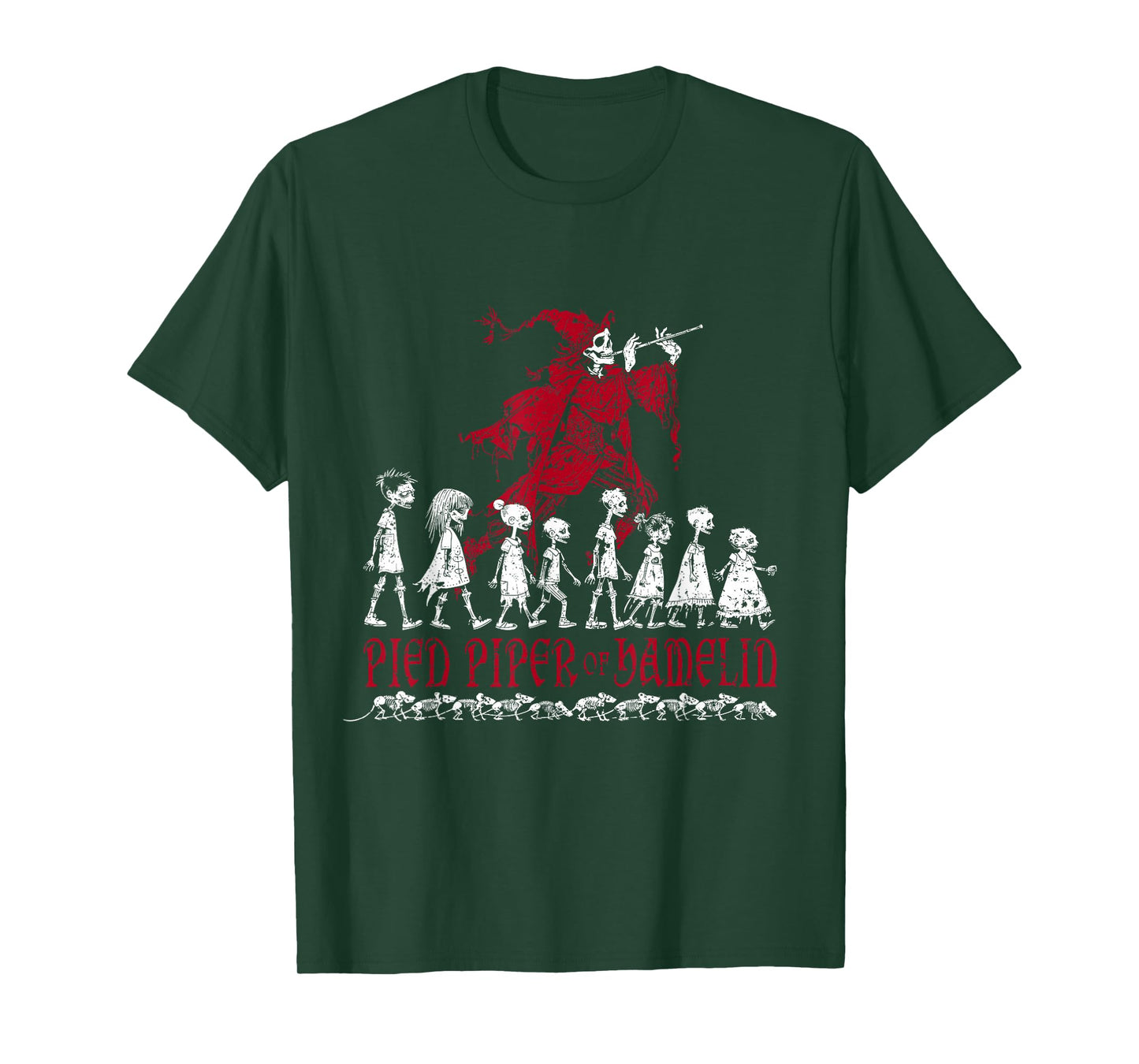 Pied Piper of Hamelin Fairytale Vintage T-Shirt