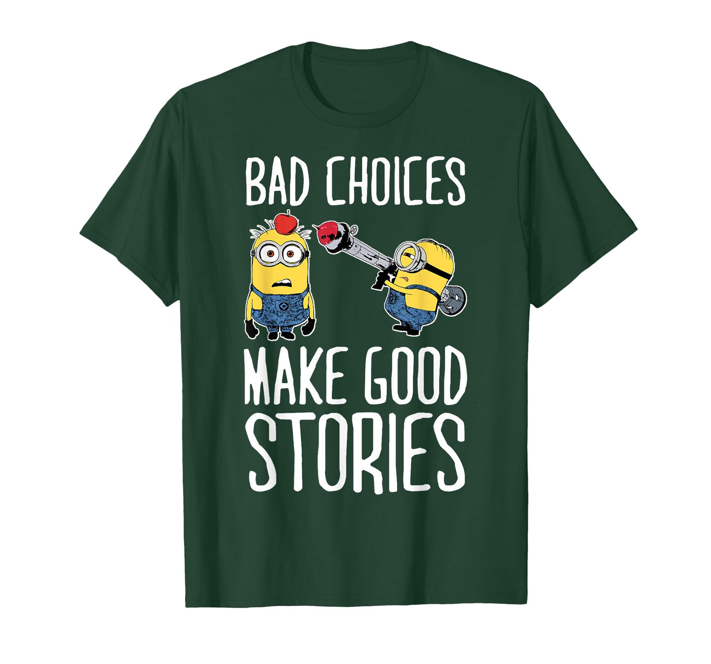 Despicable Me Minions Humor Good Stories Graphic T-Shirt T-Shirt