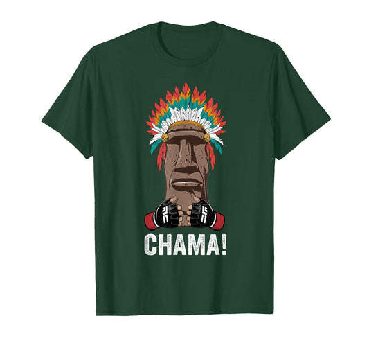 Chama Fighter MMA Fan JJB Boxing Muay Thai Kickboxing T-Shirt