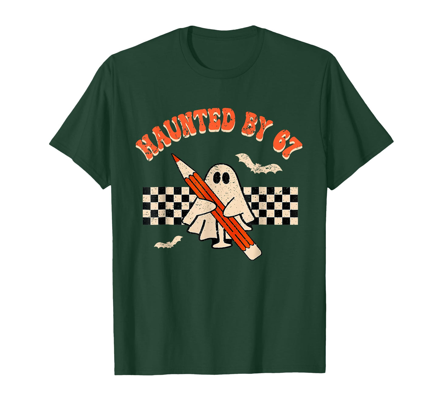 Haunted by 6-7 Meme Saying Six Seven 6 7 Halloween Costume T-Shirt