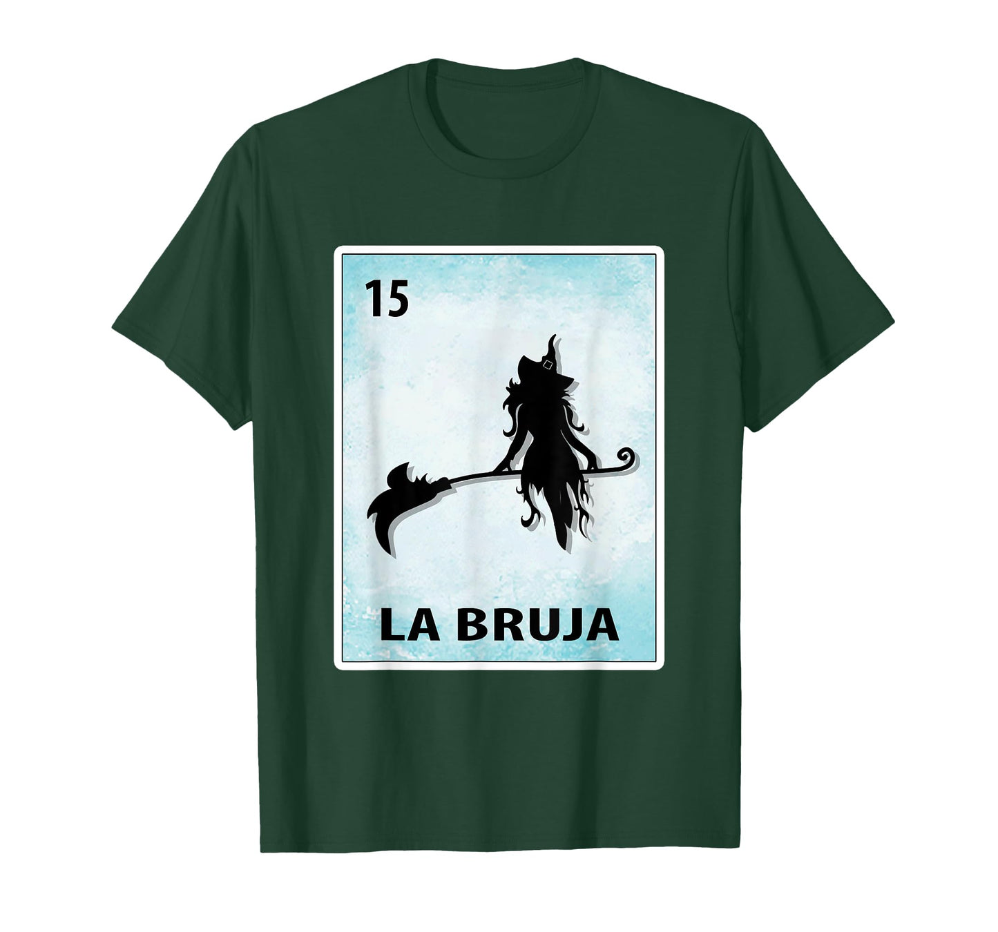 La Bruja Mexican Witch Cards Halloween T-Shirt