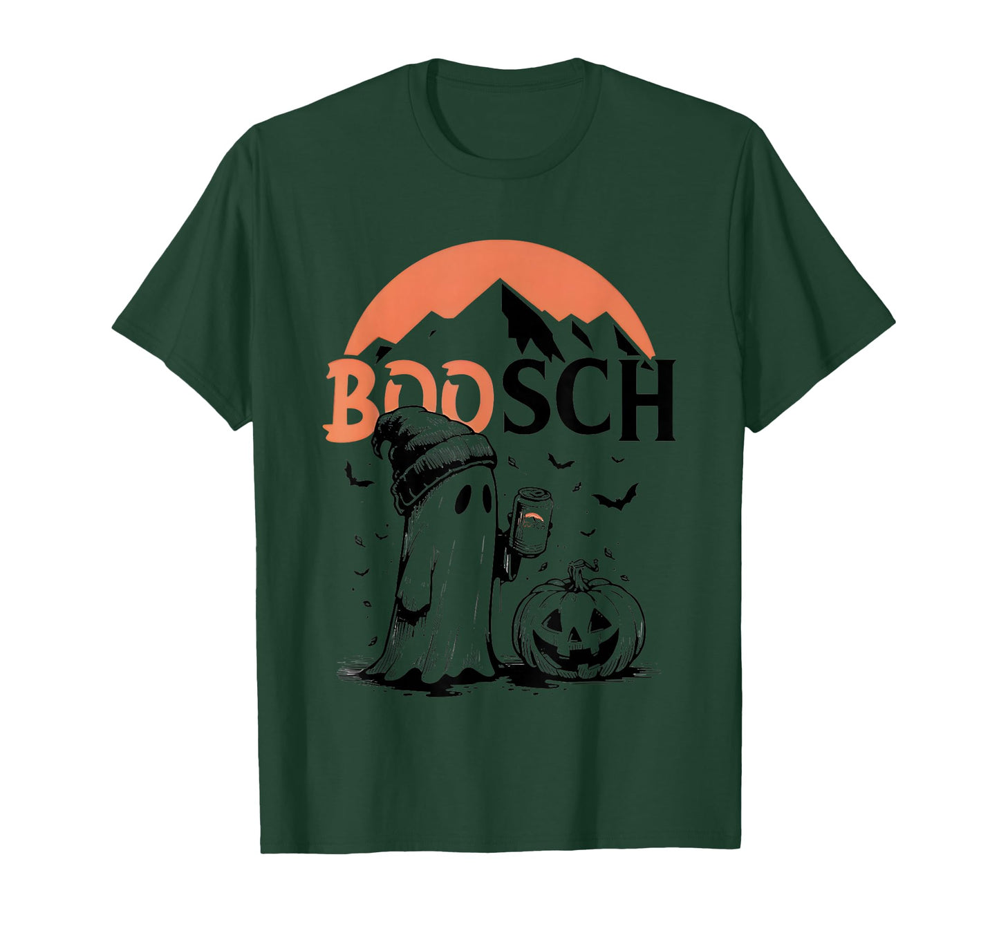 Boosch Beer Ghost Halloween 2024 T-Shirt