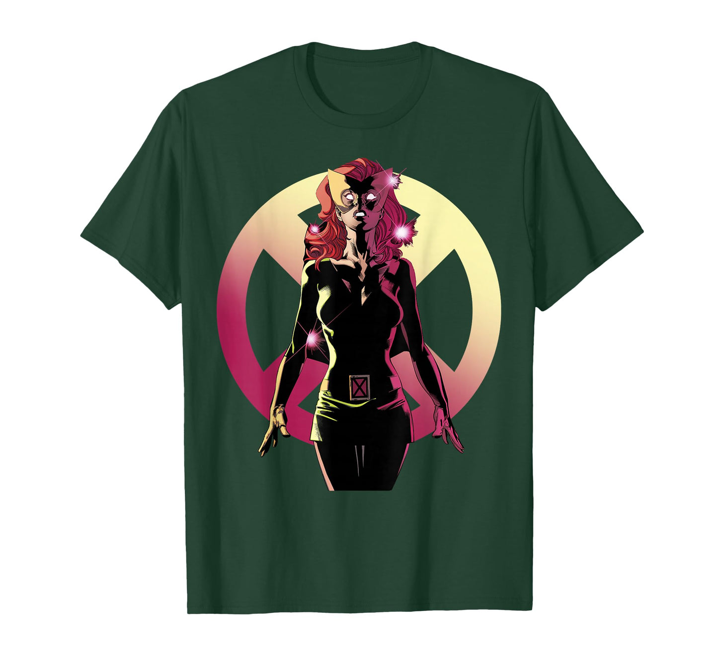 Marvel X-Men Jean Grey Phoenix Form Graphic T-Shirt T-Shirt