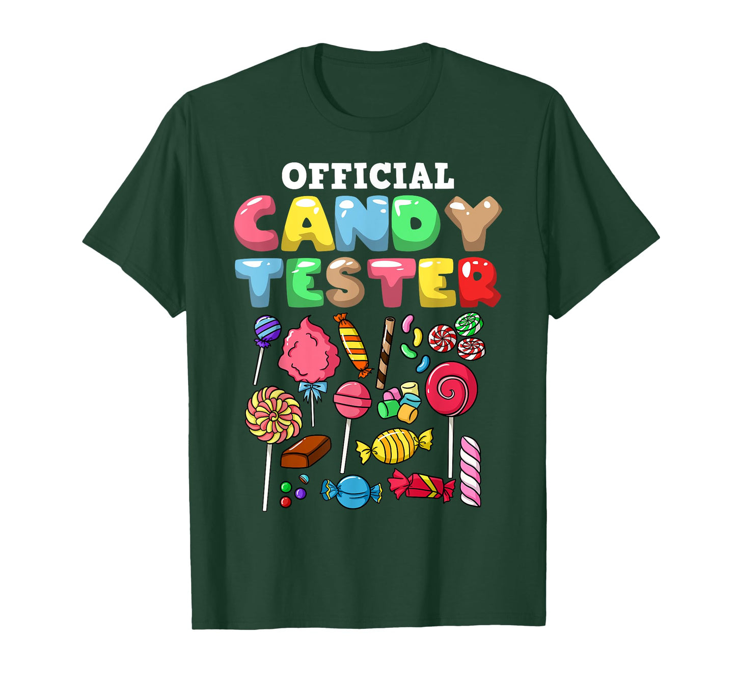 Candy Tester Lollipop Sweets Halloween T-Shirt