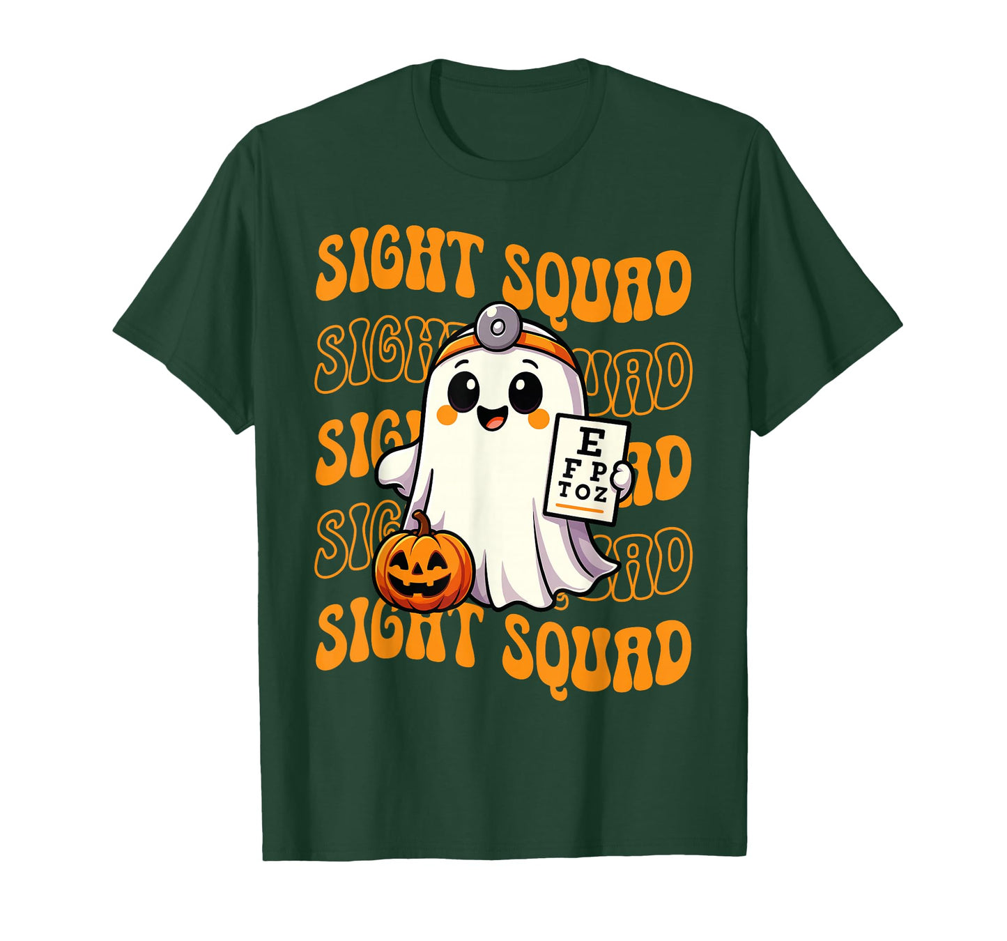 Sight Squad Optometry Halloween Ophthalmologist Eye Doctor T-Shirt