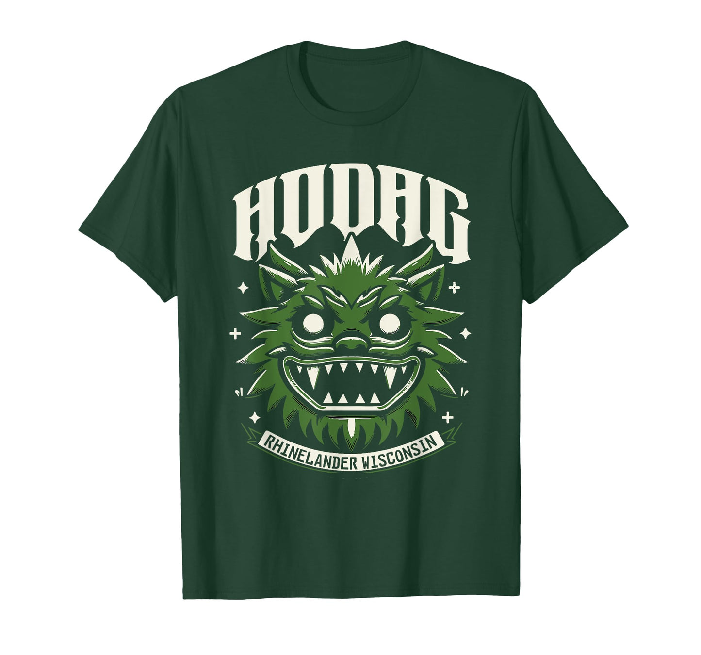 Hodag Rheinlander Wisconsin Monster Cryptozoology T-Shirt