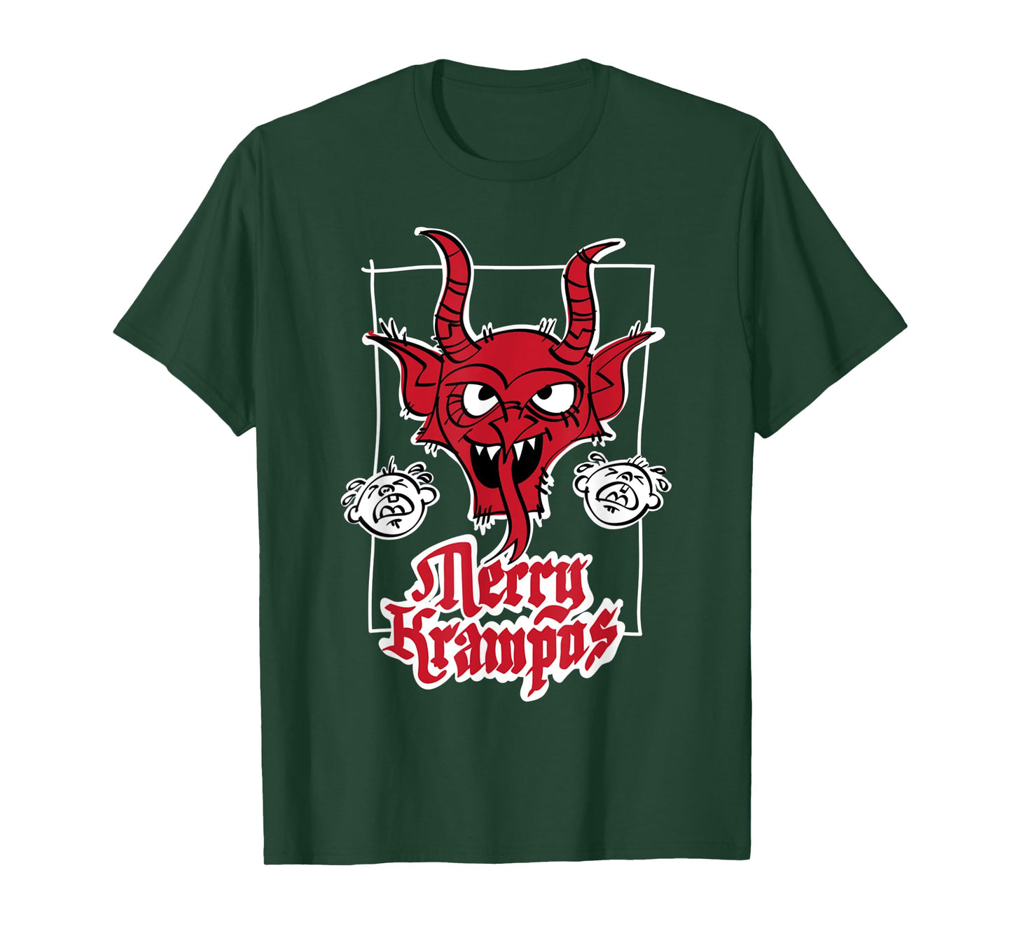 Krampusnacht Christmas Monster Krampus Lover Festive Horror T-Shirt