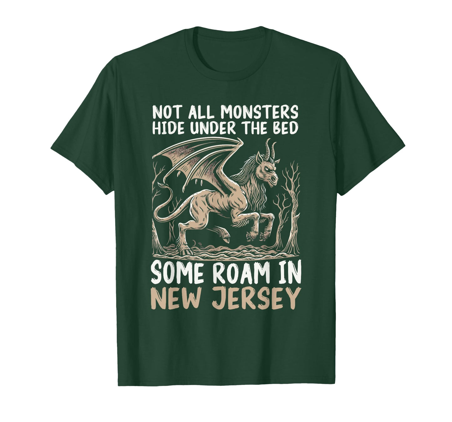 Jersey Devil Legendary Creature Cryptozoology Cryptid T-Shirt