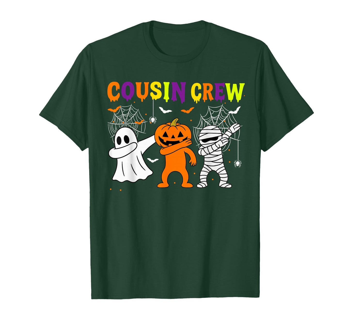 Halloween Cousin Crew 2025 Kids Matching Cousins Spooky T-Shirt