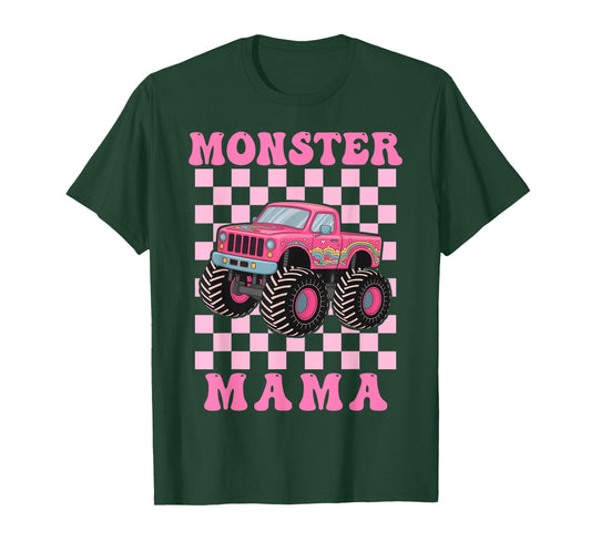 Monster Truck Mama Family Matching Monster Truck Lovers T-Shirt