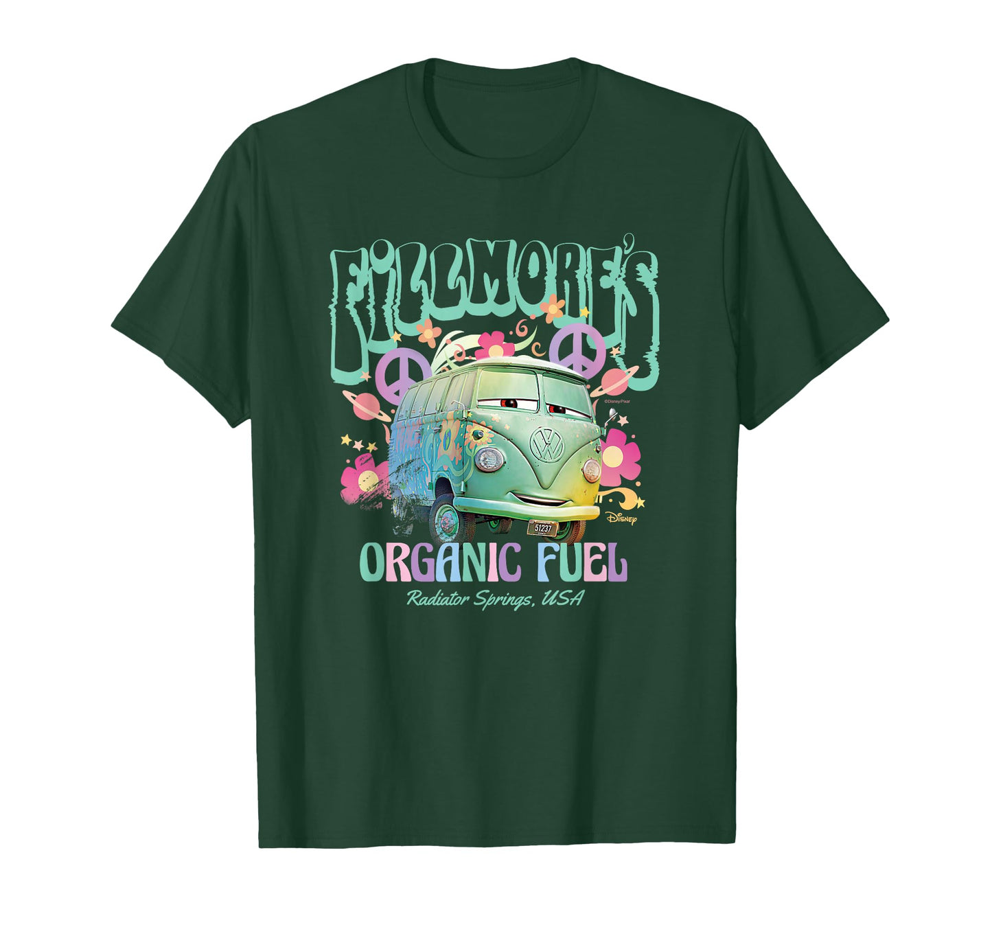 Cars Fillmores Organic Fuel T-Shirt