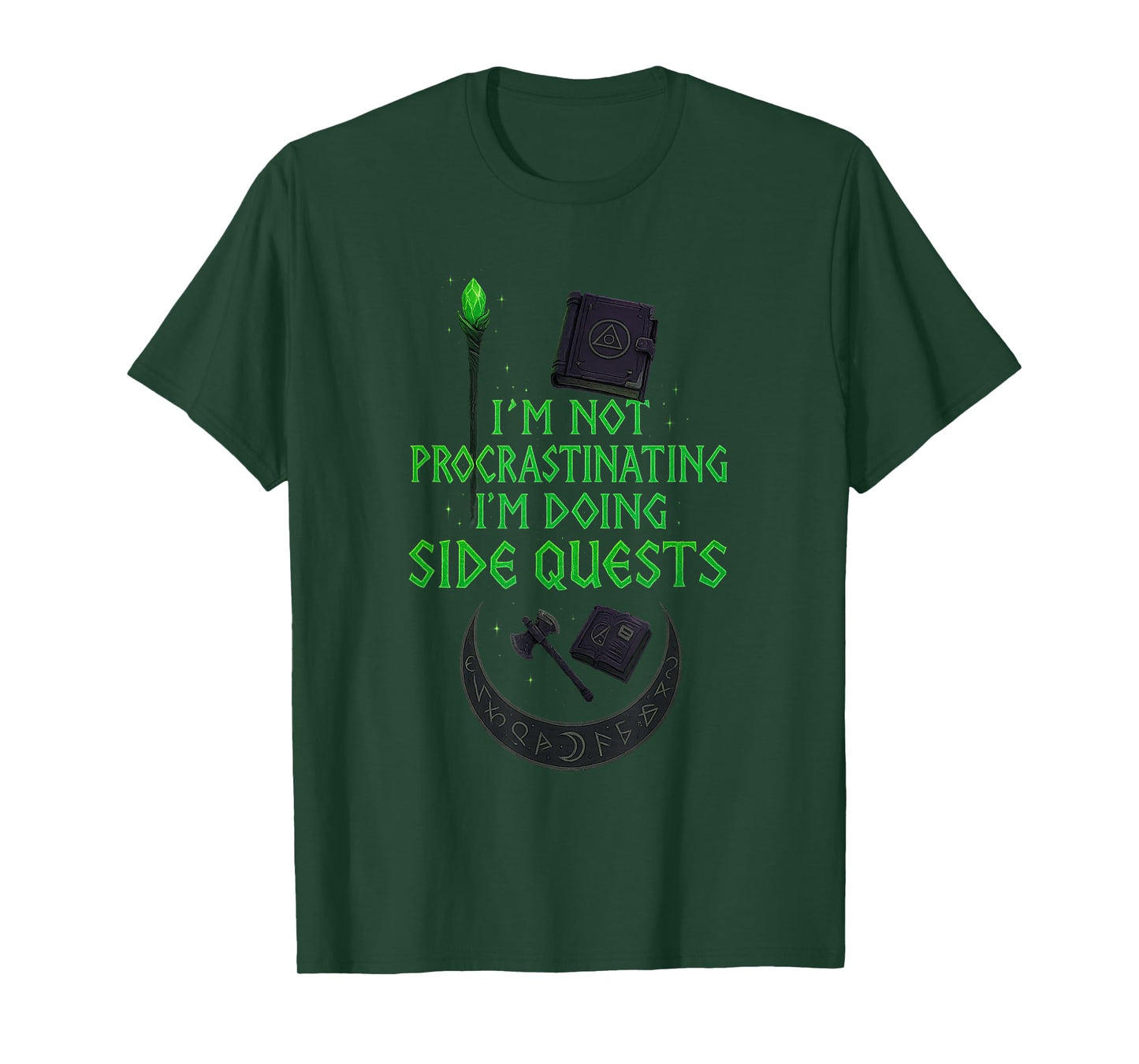 I'm Not Procrastinating I'm Doing Side Quests - RPG Gamer T-Shirt