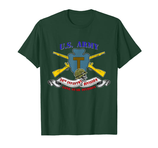 36th Infantry Division 36th ID Veteran Camp Mabry Vintage T-Shirt