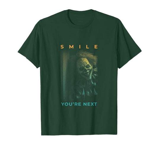 Scary Halloween Costume: Creepy Clown - You're next! T-Shirt