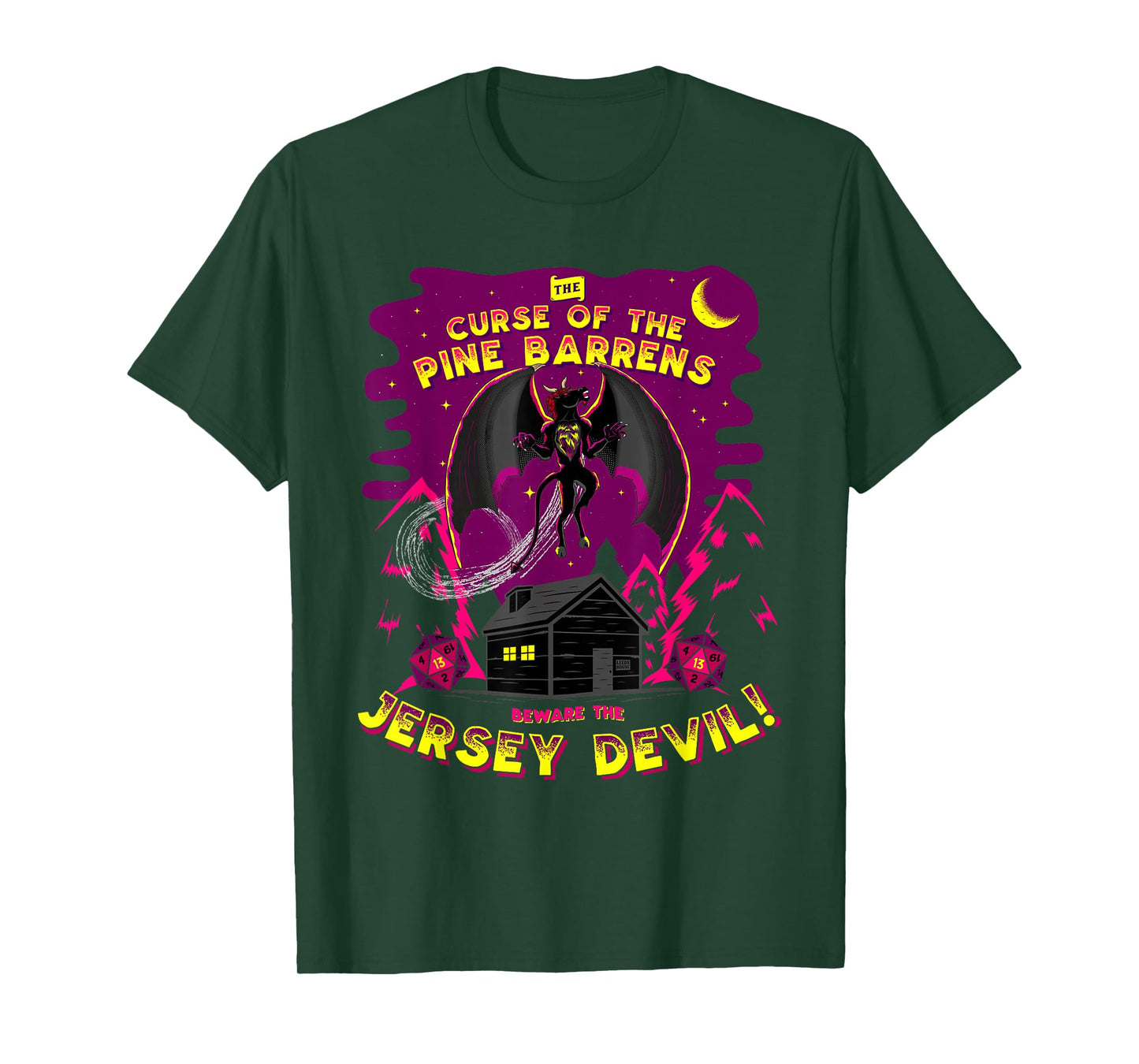 Epic Curse of the Jersey Devil Cryptids of New Jersey T-Shirt
