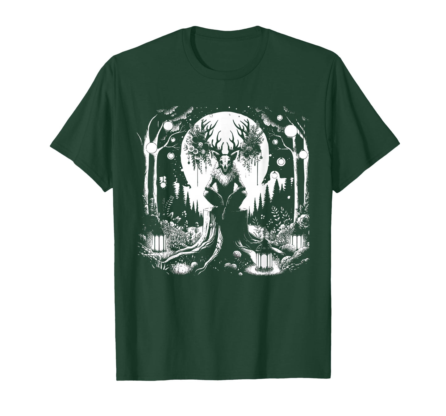 Wendigo Folklore Creature Cryptid Fantasy Monster Wendigo T-Shirt