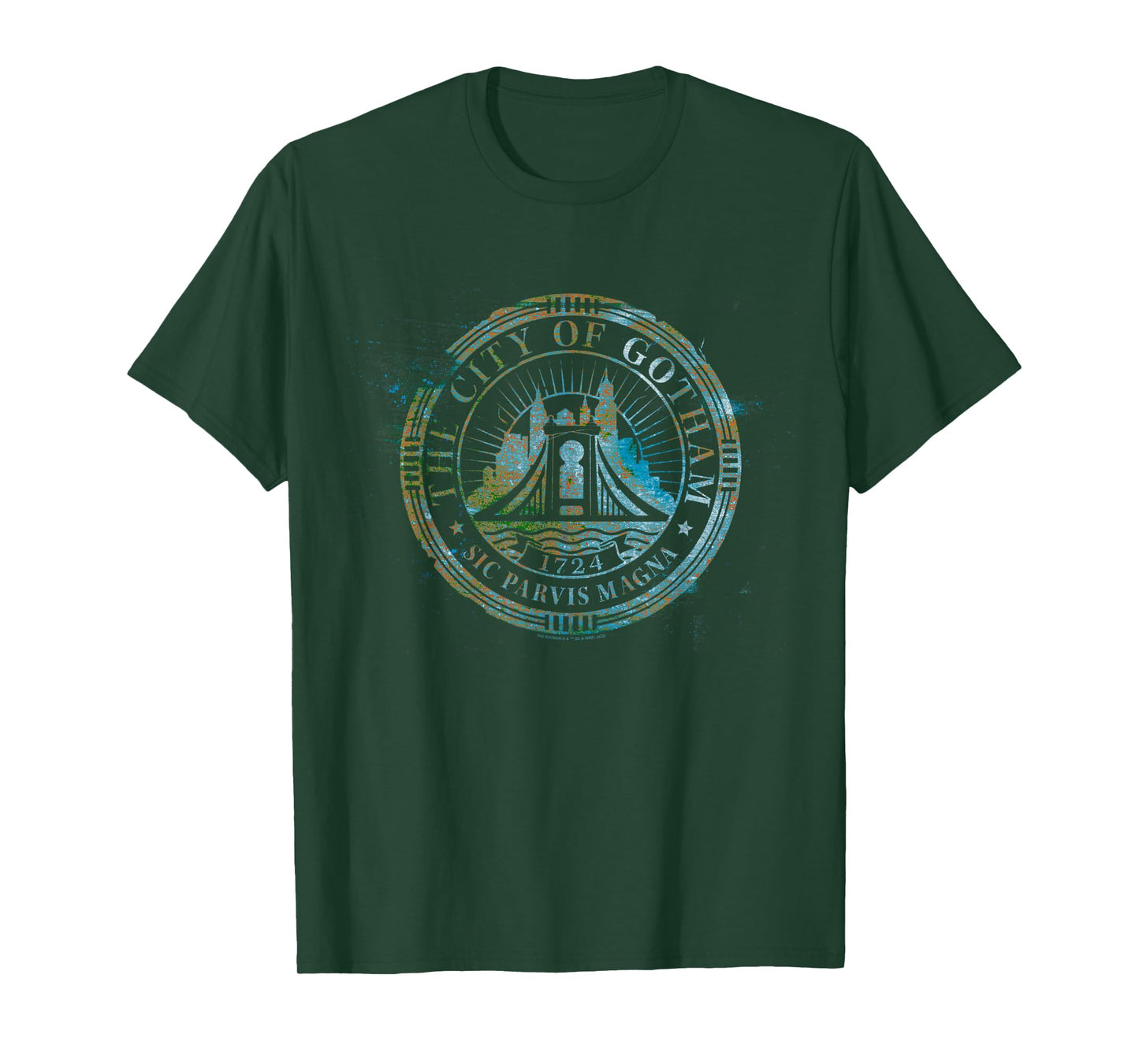 The Batman City of Gotham T-Shirt