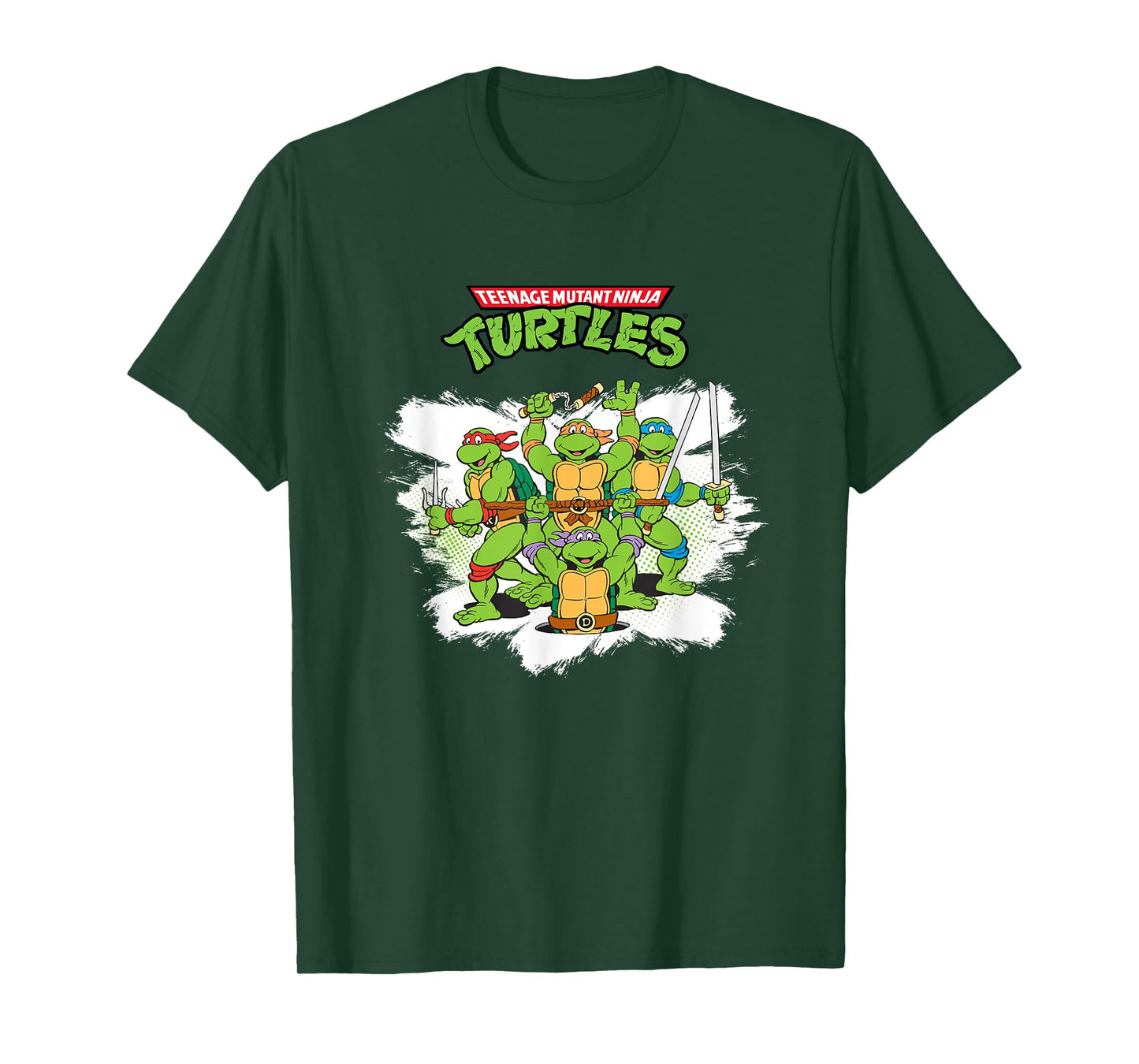Mademark x Teenage Mutant Ninja Turtles - Original Teenage Mutant Ninja Turtles Classic Retro Logo T-Shirt