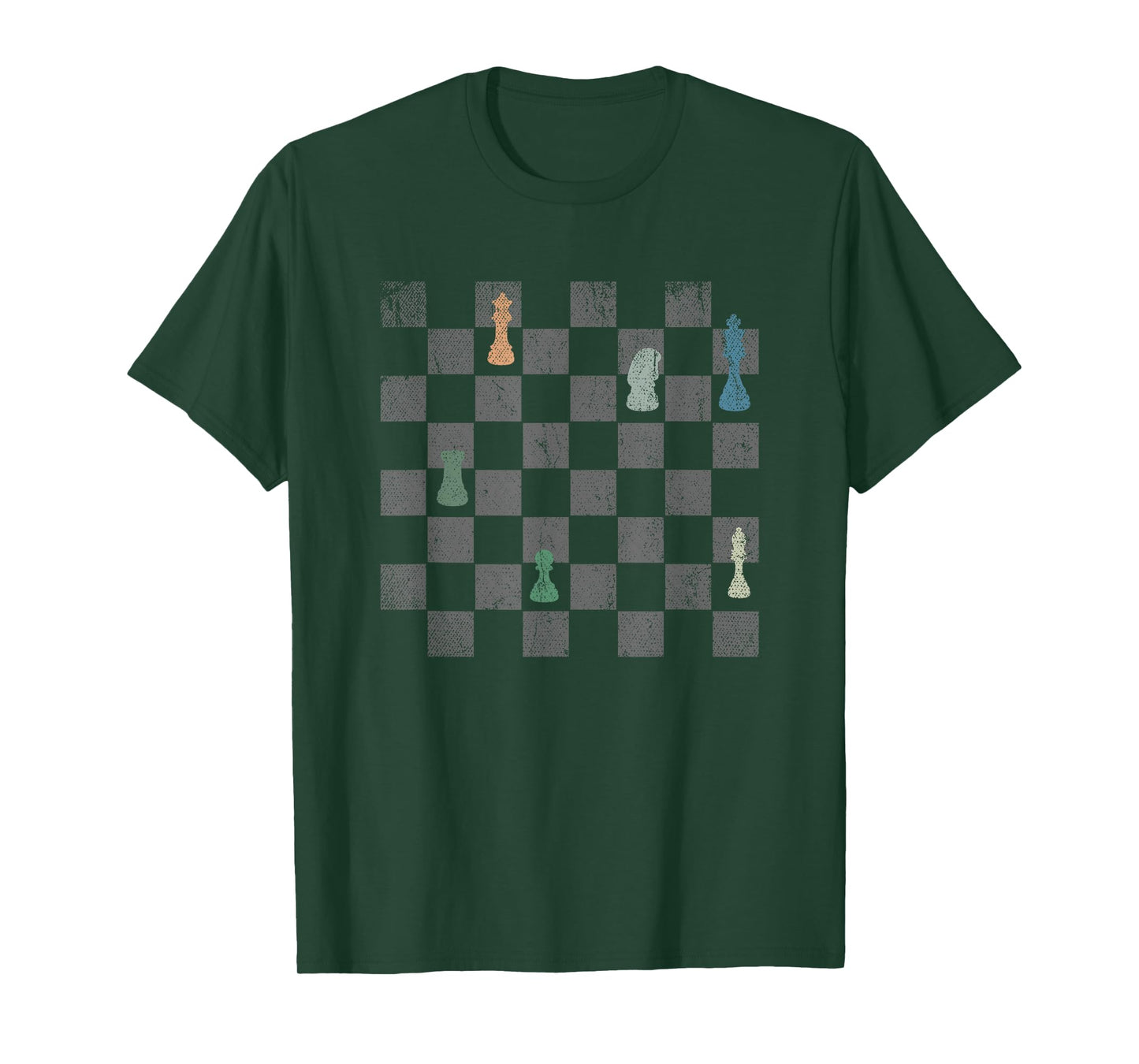 Chess Grandmaster Checkerboard Chess Board Checkmate T-Shirt