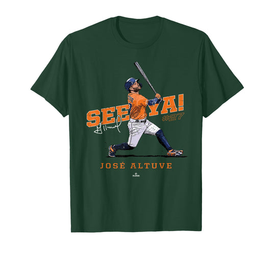 See Ya! Jose Altuve Houston MLBPA T-Shirt