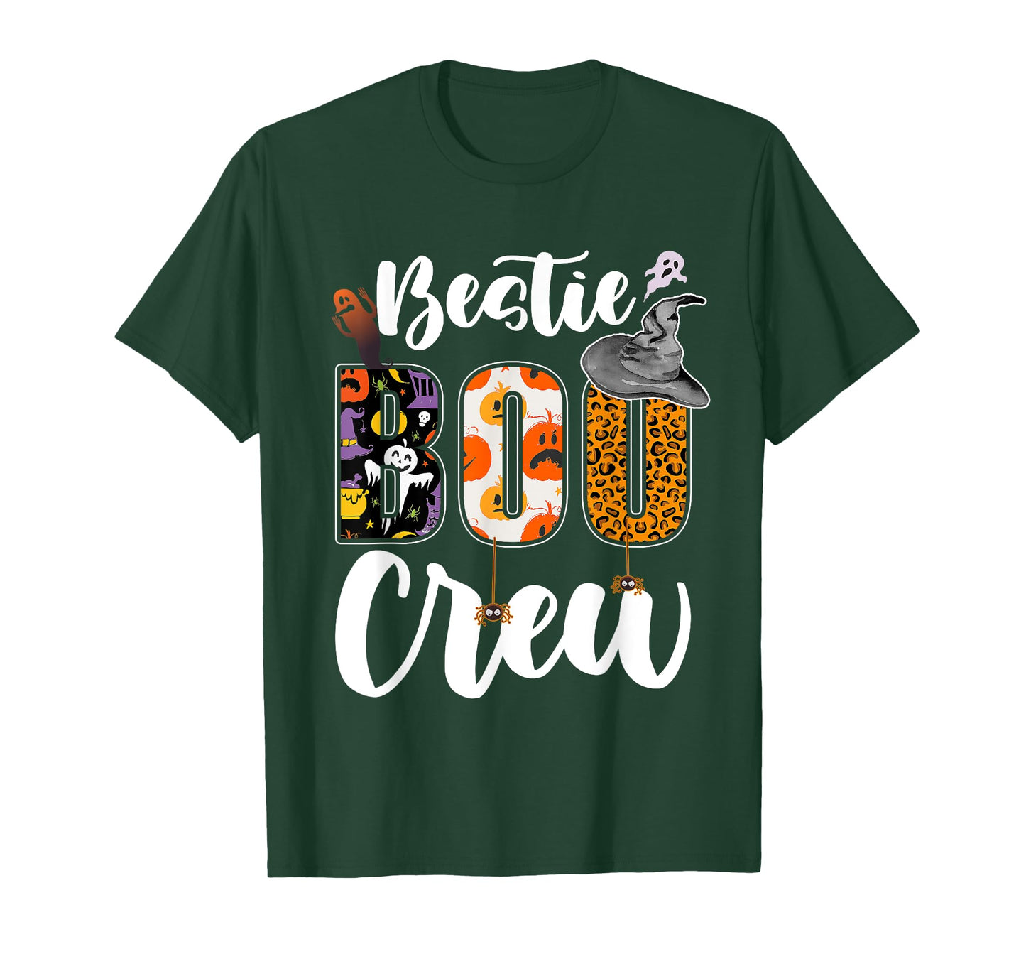 Bestie Boo Crew Halloween Matching BFF T-Shirt