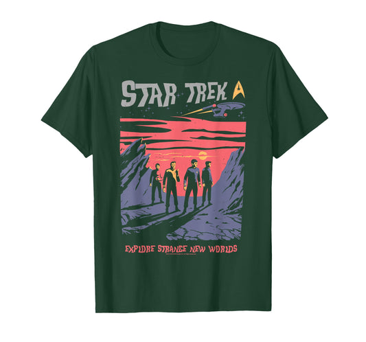 Star Trek Explore Strange New Worlds Fan Art T-Shirt