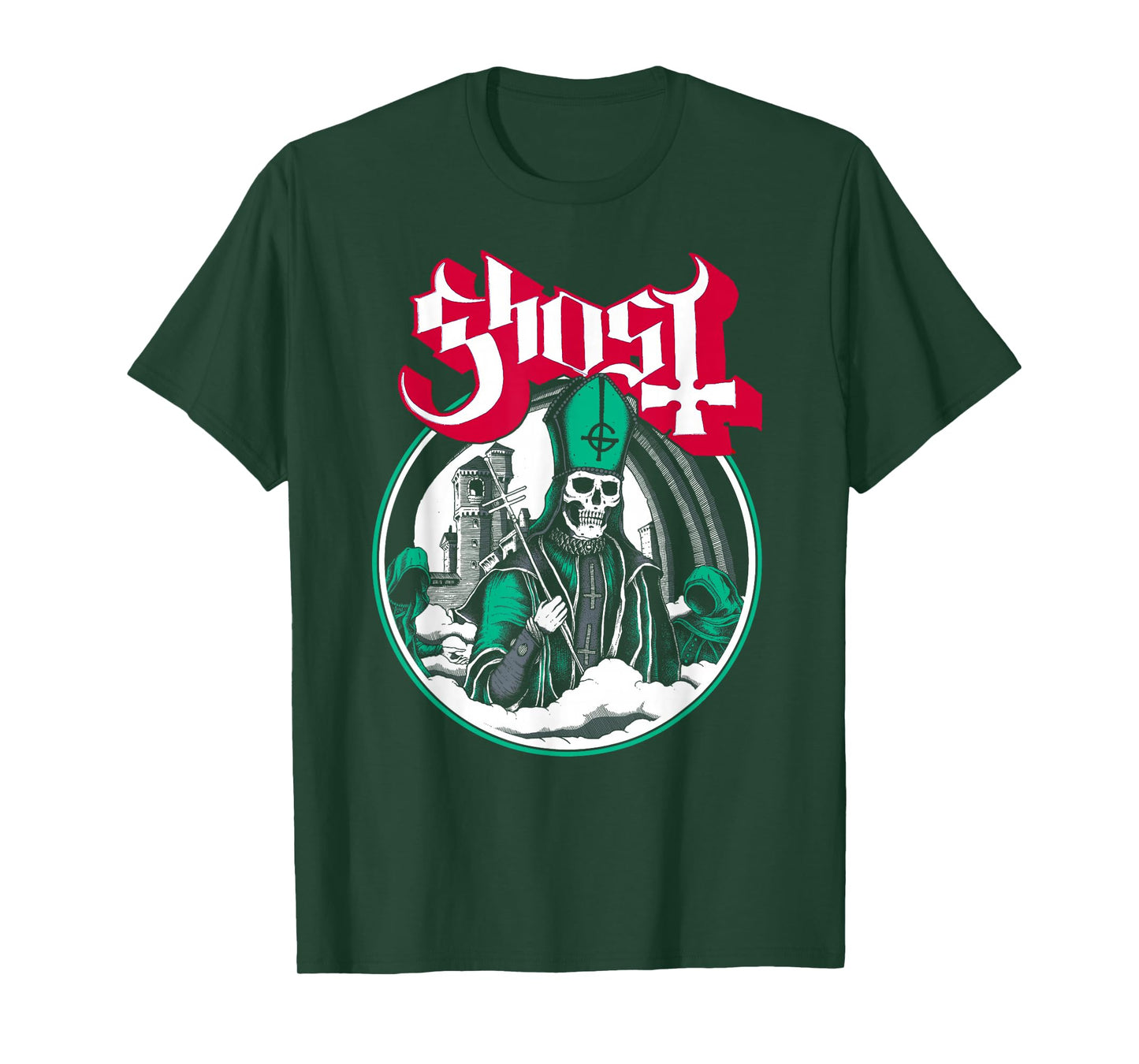 Ghost – Secular Haze Green T-Shirt