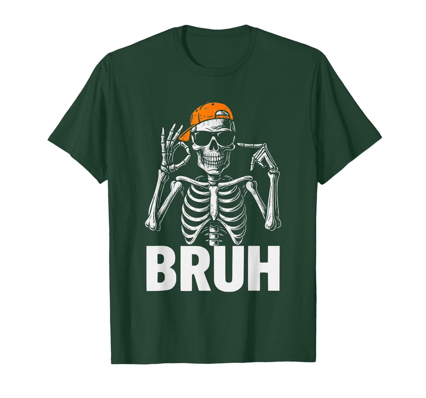 67 Halloween Meme 6 7 Skeleton Six Seven Numbers Funny Bruh T-Shirt