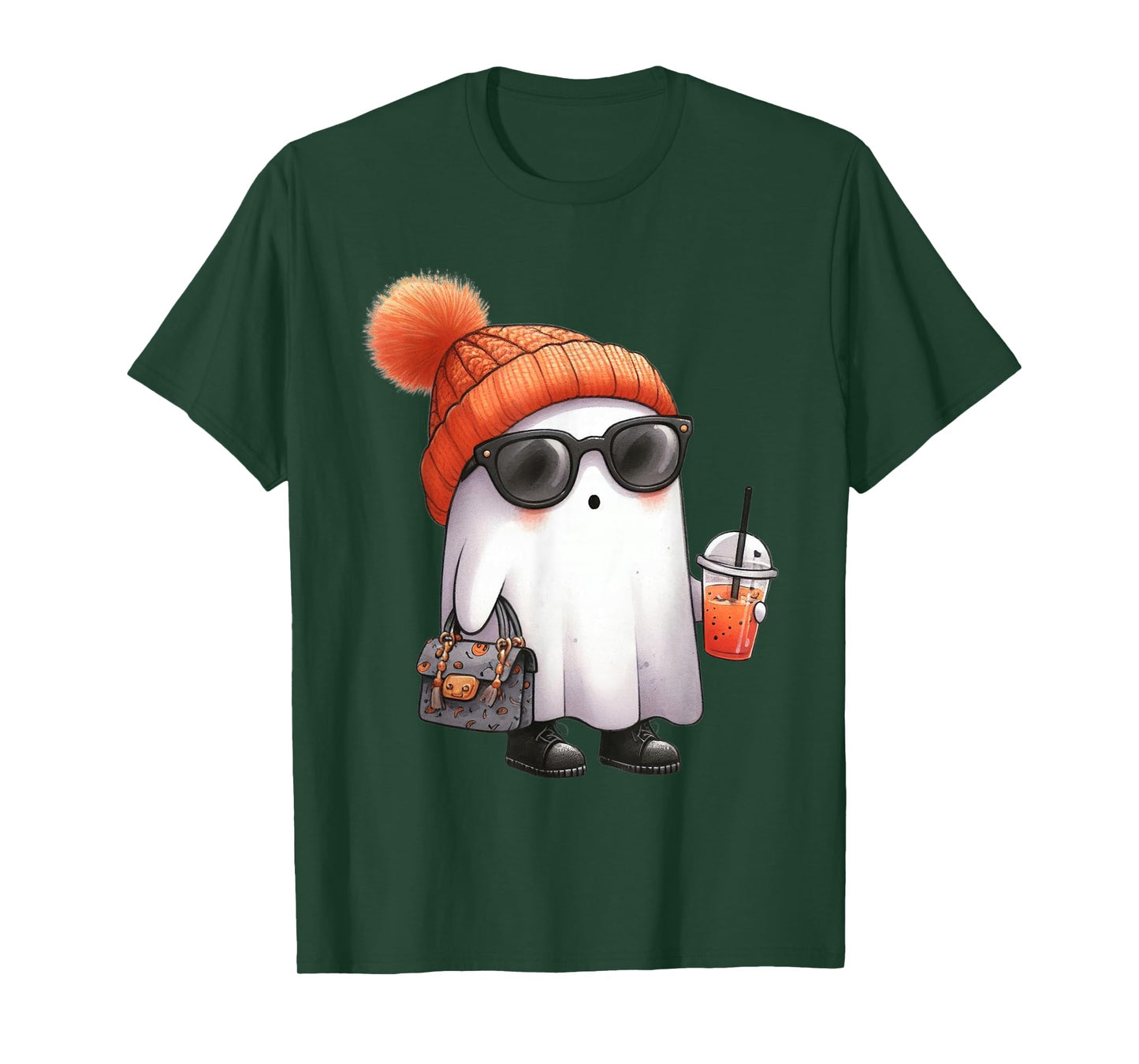 Ghost Halloween Party Costume Kids T-Shirt