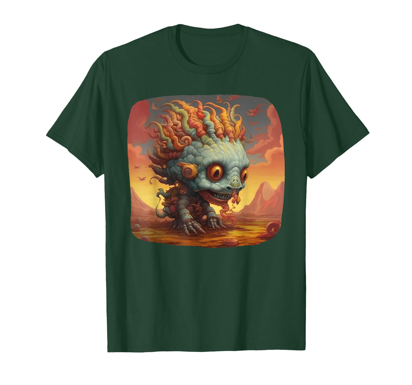 YA Sci Fi Giger Aliens T Giger Dream Space Martian Fantasy T T-Shirt