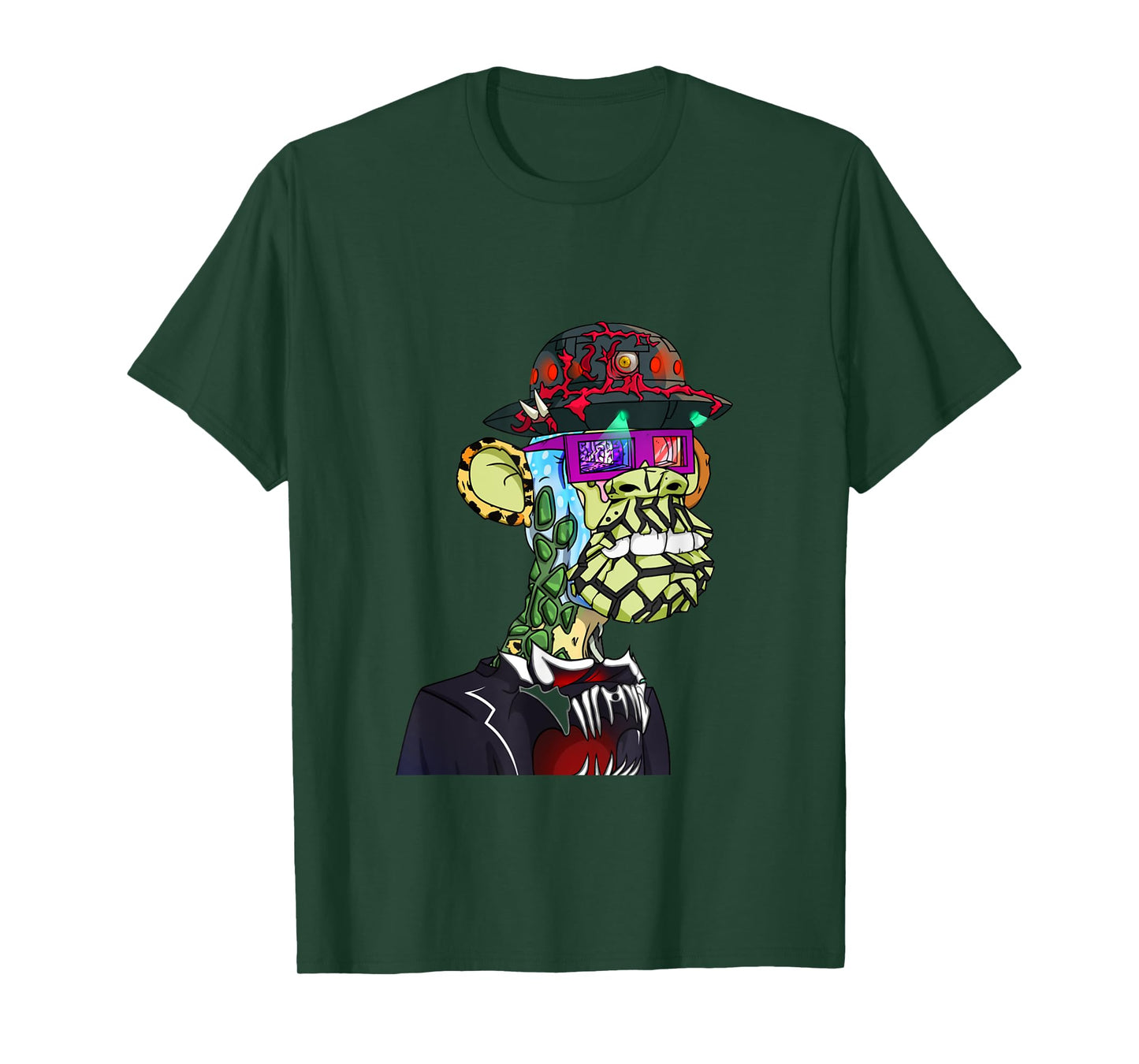 MAYC #24408 Funny Glasses APE NFT T-Shirt