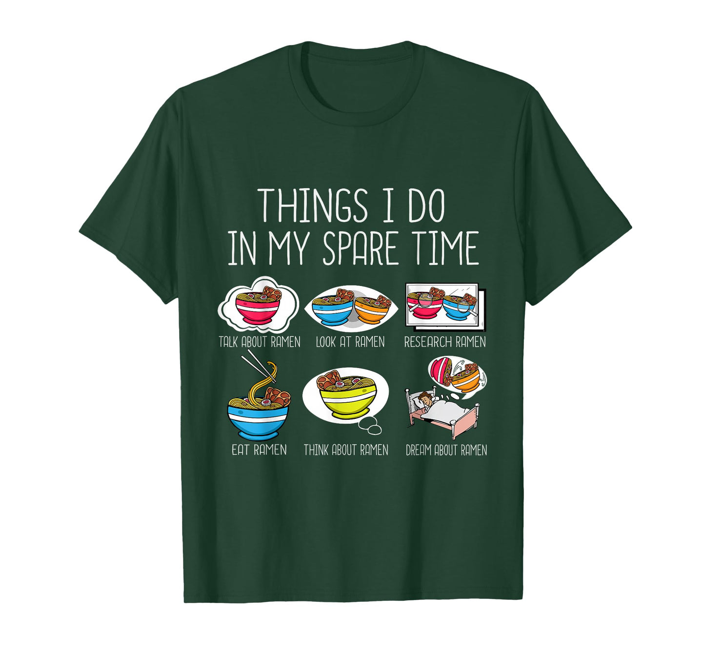 Ramen Lover Asian Funny Japanese Noodles Ramen T-Shirt