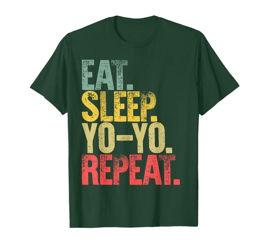 Eat Sleep Repeat T-Shirt Eat Sleep Yo-Yo Repeat T-Shirt