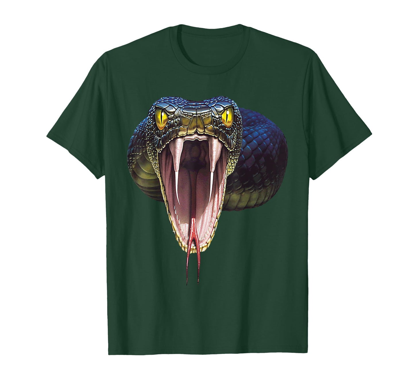Scary Black Mamba Snake Halloween Costume Gift T-Shirt