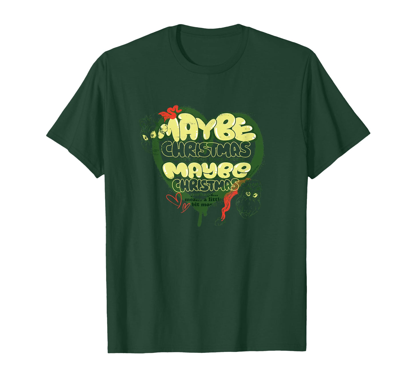 Dr. Seuss Grinch Maybe Officially Licensed T-Shirt