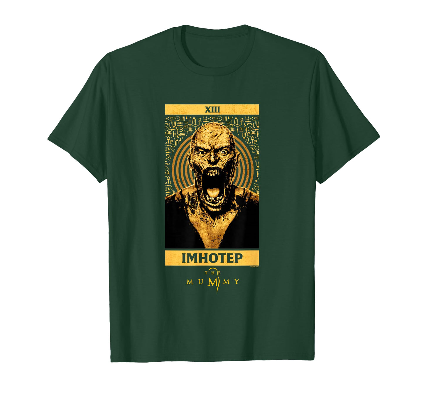 The Mummy Imhotep Tarot Card Vintage T-Shirt