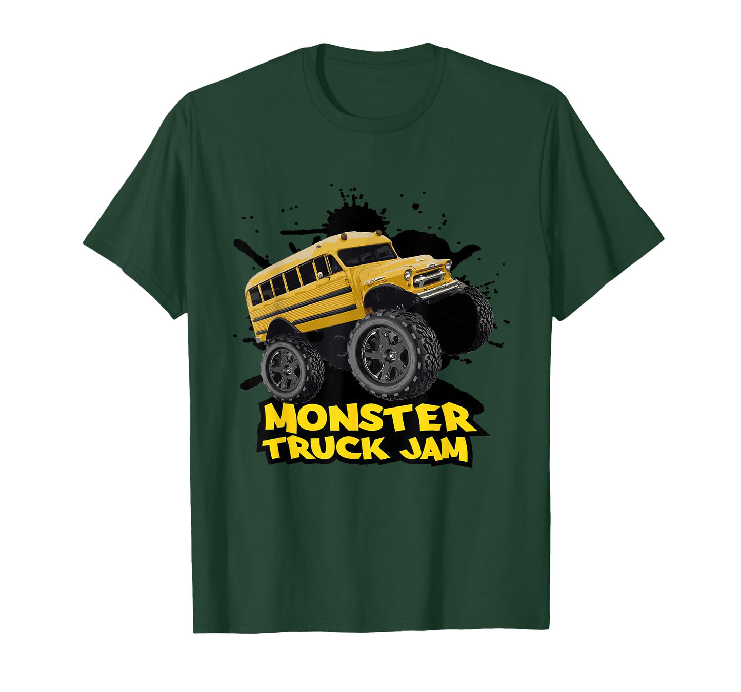 MONSTER TRUCK SCHOOL BUS T-Shirt
