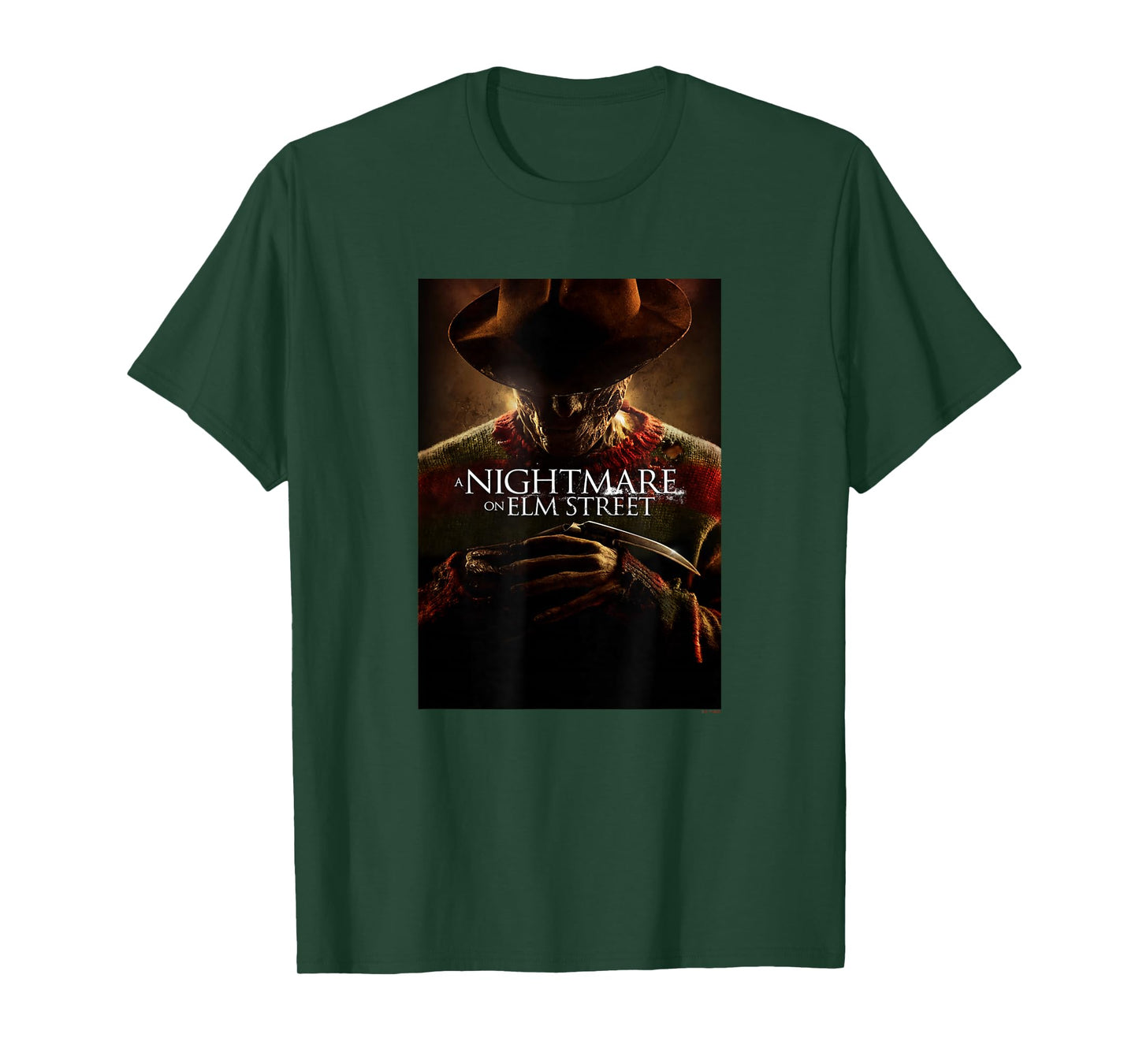 A Nightmare On Elm Street Halloween Freddy Krueger Poster T-Shirt