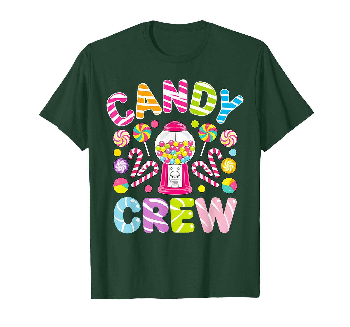 Groovy Candy Crew Sweetie Candy Squad Candy Birthday Party T-Shirt