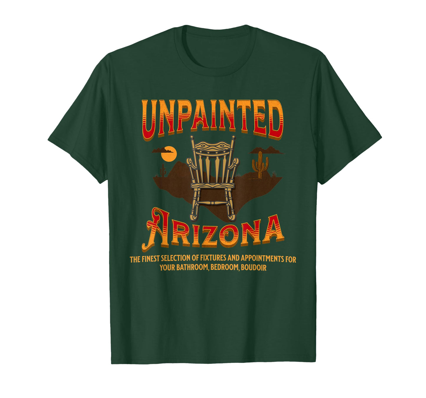 Unpainted Arizona | Funny Retro 80s Movie T-Shirt
