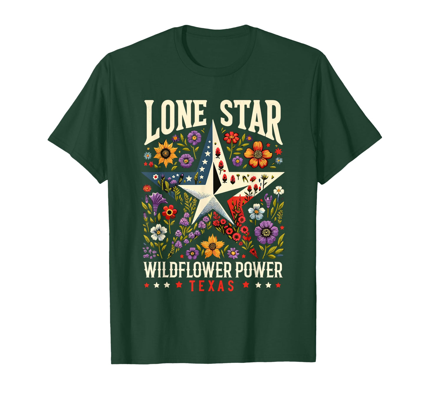 Texas Wildflowers Floral Texas Spring Lesser Sunflower T-Shirt