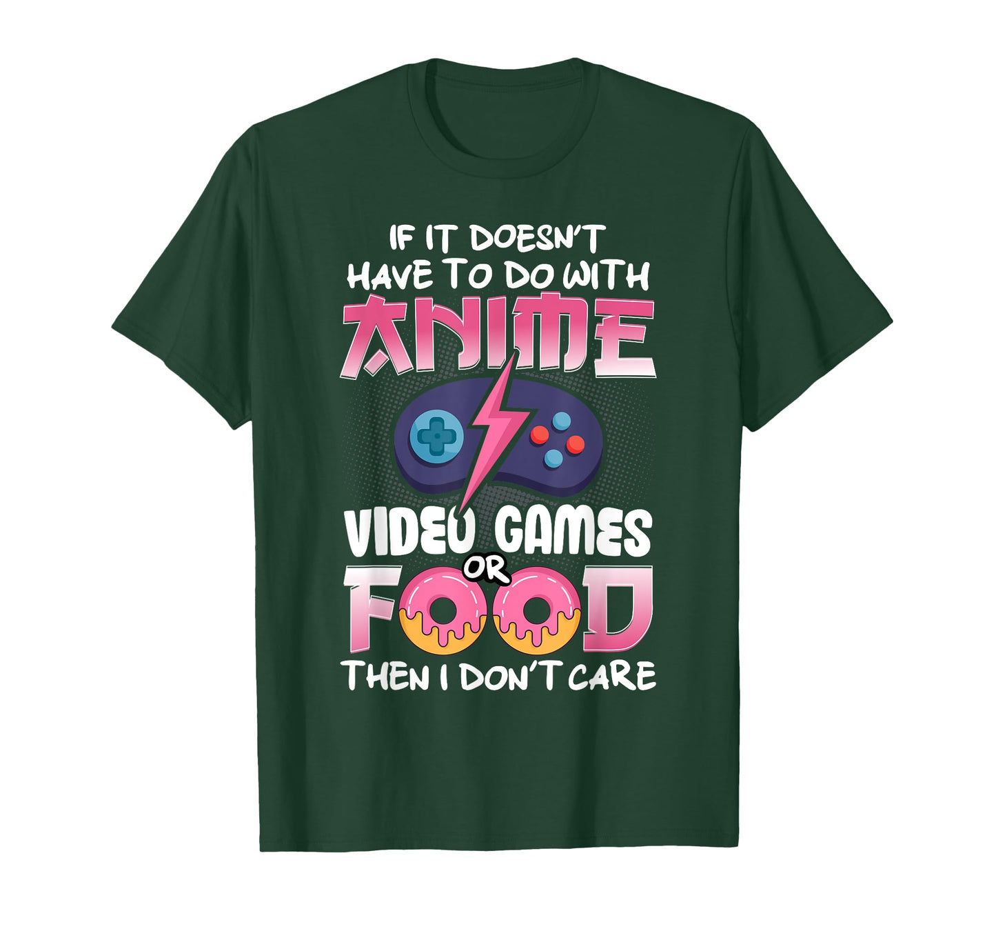 If It Doesn't Have To Do With Anime Video Games Or Food T-Shirt