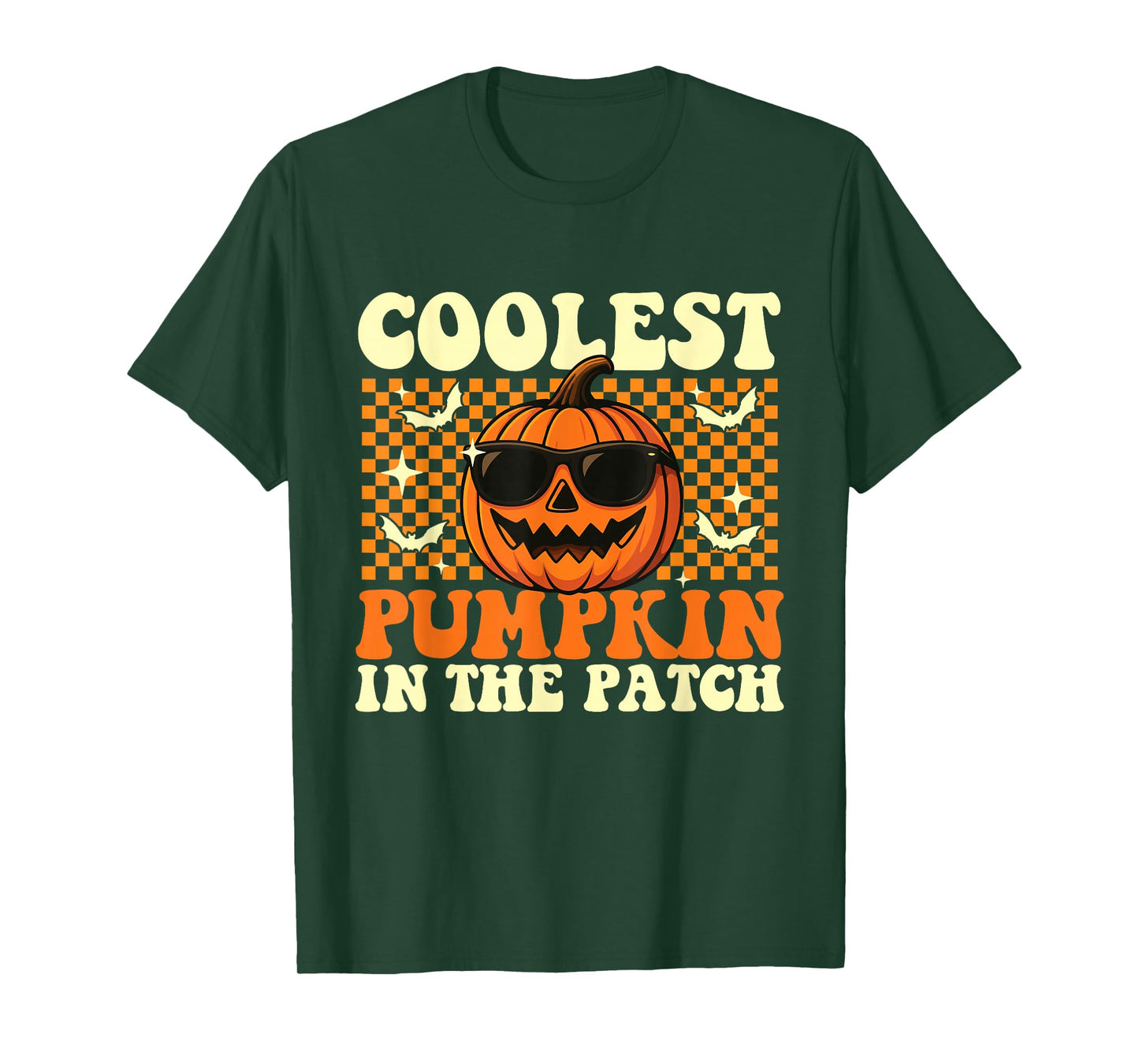 Coolest Pumpkin in The Patch - Spooky Halloween Costume T-Shirt