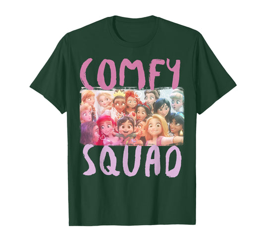 Disney Wreck-It Ralph Comfy Squad Group Shot T-Shirt