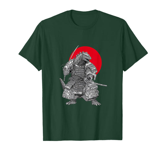 Japanese Samurai Kaiju Warrior Monster T-Shirt