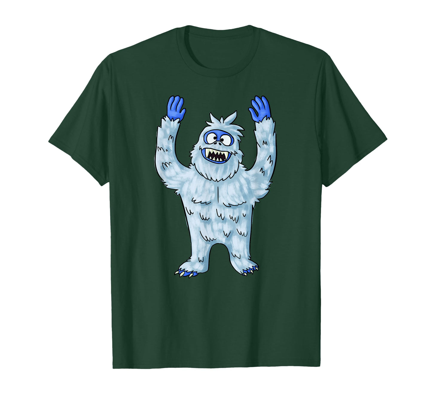 Abominable Snow Monster Christmas Abominable Snowman T-Shirt