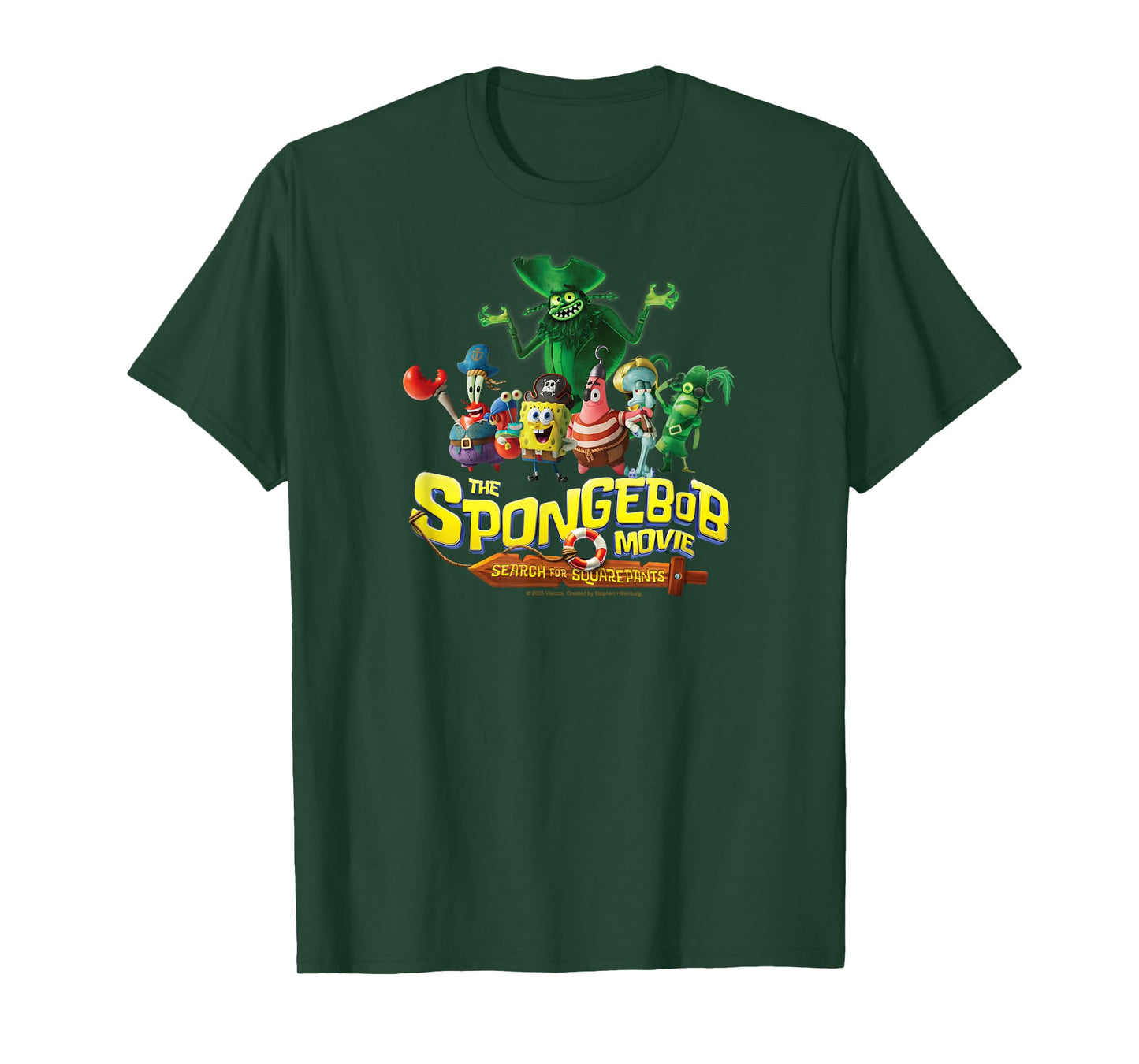 The SpongeBob Movie: Search for SquarePants Movie Logo T-Shirt